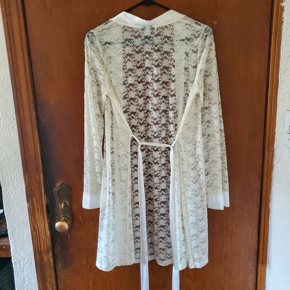 Apartment 9 Lace Robe (bridal)
